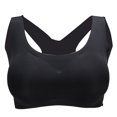thumbnail image 3 of Qiilu Women Wireless Color Front Buckle Vest Breathing S Plus Size, 3 of 8