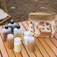thumbnail image 1 of SuoKom Sac de Rangement pour Assaisonnements d'Extérieur Ensemble de 7 Pcs Sac de Rangement pour Bouteilles d'Assaisonnement de Camping Ensemble de Pots d'Assaisonnement Sac à Main, 1 of 9