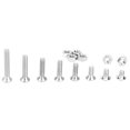 thumbnail image 4 of 340pcs M3 Douille Hexagonale Tête Plate Acier Inoxydable SS304 Vis Boulon Écrou Assortiment Ensemble, 4 of 9