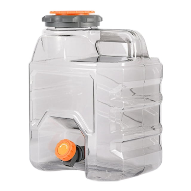 S SERENABLE Pichet d'Eau de Camping Distributeur de Boisson Étanche avec Robinet Réservoir d'Eau pour Activités de Plein Air Fourgonnette Randonnée Voyage Conduite 10 L