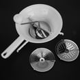 thumbnail image 1 of AMONIDA Manual Potato Masher, Multi-Functional Potato Blender Ricer Hand Held Masher Stainless Steel Kitchen Presses For Potatos Fruits Vegetables And More, 1 of 8
