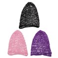 thumbnail image 1 of MasteelfCA 3 Pcs Moustiquaires au Crochet pour Cheveux Femmes Sommeil Chapeaux Snood Longs Moustiquaires, 1 of 8
