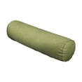 thumbnail image 3 of Lipstore Round Cylindrical Pillow Bolster Cushion Accessories Back Support Washable Cover Green, 3 of 8