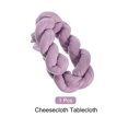 thumbnail image 3 of Unique Bargains 11Ft Cheesecloth Table Runner 35 x 134 Inch Rustic Gauze Tablecloth, Lilac, 3 of 7