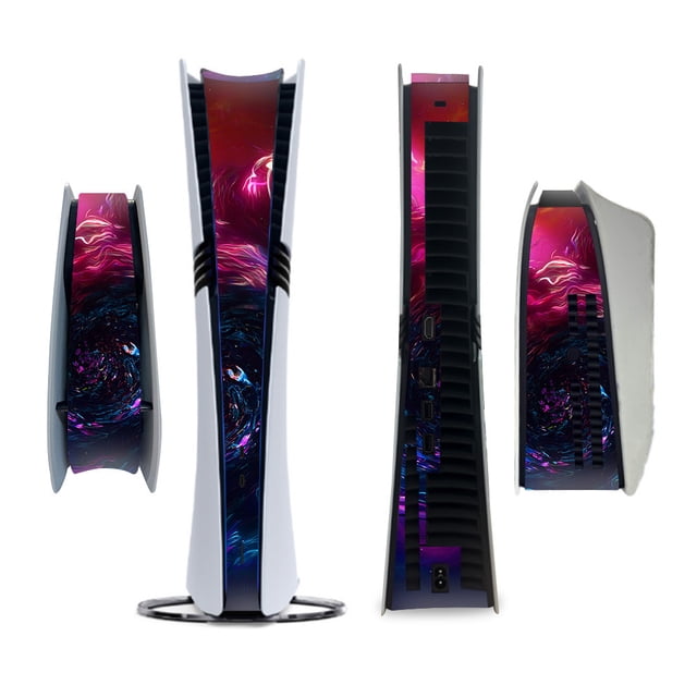 AARONMEI PS5 Pro Center Skin Sticker Dust-Proof Scratch-Proof Console Protective Film