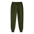 thumbnail image 1 of Timegard Womens Sweatpants Elastic High Waist Cinch Bottom Pants Drawstring Sports Athletic Solid Color Trousers, 1 of 2