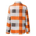 thumbnail image 3 of Innerwin Blouse Col à Revers Chemises pour Femmes Plage Boutonnée Hauts Décontractés Orange L, 3 of 9