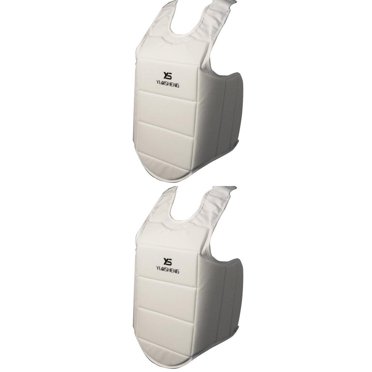 2Pcs Karate Chest Guard Taekwondo MMA Martial Art Chest Vest