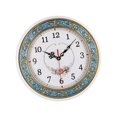 thumbnail image 3 of simhoa 11inch Super Mute Clock Non Ticking Wall Clock Home Office Decor Blue, 3 of 8