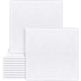 thumbnail image 3 of White High Density Self Adhesive Sound Insulation And Absorption Panel For Home Office Or Recording Studio Measuring 11.81X11.81X0.35 Inches, 3 of 5