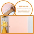 thumbnail image 3 of 8 Sheets Binder Dividers Binder Notebook Index Page Notebook Page Divider for Binders, 3 of 6