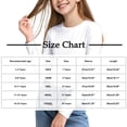 thumbnail image 2 of yardsong Girls' Fleece Ribbed Knit Base Layer - Long Sleeve Winter Warm Crewneck Top Black,4-8Years, 2 of 7