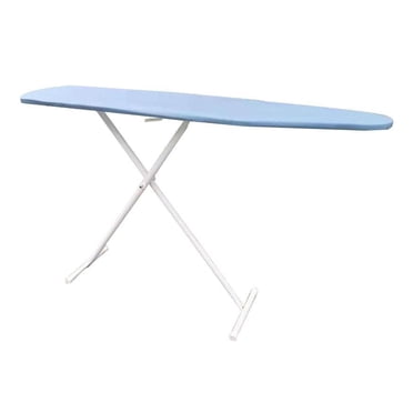 Mainstays T-Leg Adjustable Height Ironing Board, 54 in. W x 13 in. D, with Cotton Cover and Safety Lock