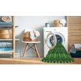 thumbnail image 2 of Ahgly Tapis Rectangulaire Lavable en Machine Intérieur Transitionnel Vert Forêt Foncé, 4 Pieds x 6 Pieds, 2 of 7