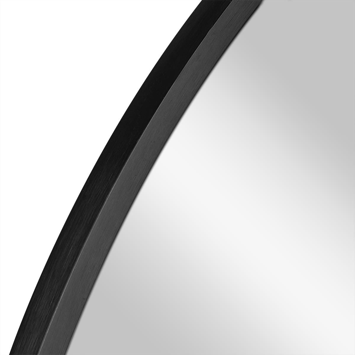 Hometrends miroir, 25.67x45.75po noir brossée