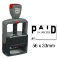 thumbnail image 1 of Printtoo avec Tampon Datter en Caoutchouc Auto-Encreur, Espace, Usage Intensif, Noir, 1 of 3