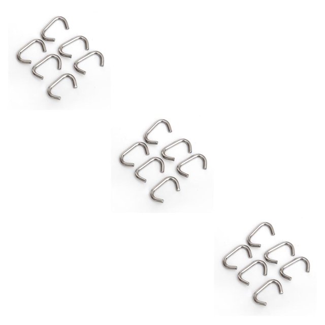 bedienty 6 Pcs Clip de Montage Latéral pour Plongée Pince de Bande en Nylon Professionnelle Robuste Clips de Fixation en Acier Inoxydable Support d'Outils de Plongée 2mm 3Ensemble