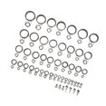 thumbnail image 2 of kurtrusly Outdoor Fishing Rod Guides Tips Fishing Rod Guides Fishing Line Rod Guide Eyes 49pcs, 2 of 9