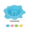 thumbnail image 3 of TIELUTT Filter Shower Drain Cover Kitchen Sewer Kitchen Drainer Drain Pipe Drain Plug Filter Kitchen Plunger Mesh Strainer 1 1/2 Side Strainers Fr Kitchen Drainers Hair Filtering Mesh, 3 of 5