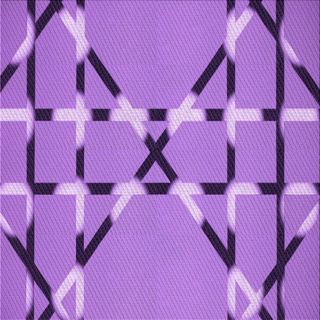 Ahgly Company Tapis d'Intérieur Lavable à la Machine, Carré, Transitionnel, Violet Violet, Tapis de Zone, 8 Pieds Carré