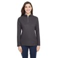 thumbnail image 1 of Core 365 Ladies' Fusion ChromaSoftâ„¢ Pique Quarter-Zip CE405W, 1 of 3