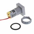 thumbnail image 2 of Red/White/Blue/Green/Yellow Panel Mount 100A AC Digital Ammeter Amp Meter, 2 of 8