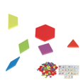 thumbnail image 4 of Jigsaw Puzzle Toy, Educational Bright Color Tangram Toys Round Edges Fine Workmanship  for Kindergarten, 4 of 8