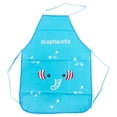 thumbnail image 2 of Oleegame 2PC Pretty Apron Korean Version Of Cute Apron Cartoon Design Bust Apron Kitchen Sleeveless Apron Blue, 2 of 9