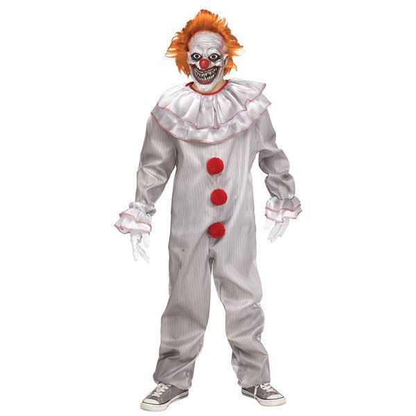 Carnevil Killer Clown Boy's Halloween Costume