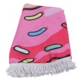 thumbnail image 4 of Serviette de Plage Surdimensionnée Douce Épaisse en Microfibre Forme Ronde Absorbante pour Voyage en Plein Air Intérieur Type A, 4 of 10