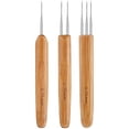 thumbnail image 1 of Ramiter Braid Crochet Hair Extension Crochet Wool Crochet 0.5mm0.75mm Braid Handle Crochet Tool Set Knitting compatible with Machines 40 Needle, 1 of 4