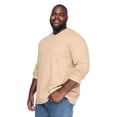 thumbnail image 4 of George Big Men's Long-Sleeve Henley T-Shirt, 4 of 6