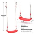 thumbnail image 2 of Outdoor Children's Adjustable Swing Set Swing With Rope Toy Plastics Swing Bending Plastics Swing Children's, 2 of 8