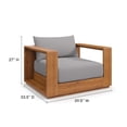 thumbnail image 2 of Modway Tahoe 5 Patio Furniture, Light Gray, 2 of 12