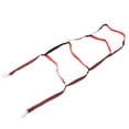 thumbnail image 1 of Aramox Rope Ladder,Yacht Accessories Portable Boat Ladder Auxiliary Boarding Rope Ladder With Carabiner Red 3 Steps Boat Yacht Spare Parts, 1 of 7