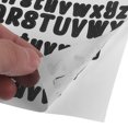 thumbnail image 5 of WASHWEPE 10 Sheets Poster Board Letters Self Adhesive Black for Designers Removable Vinyl, 5 of 5