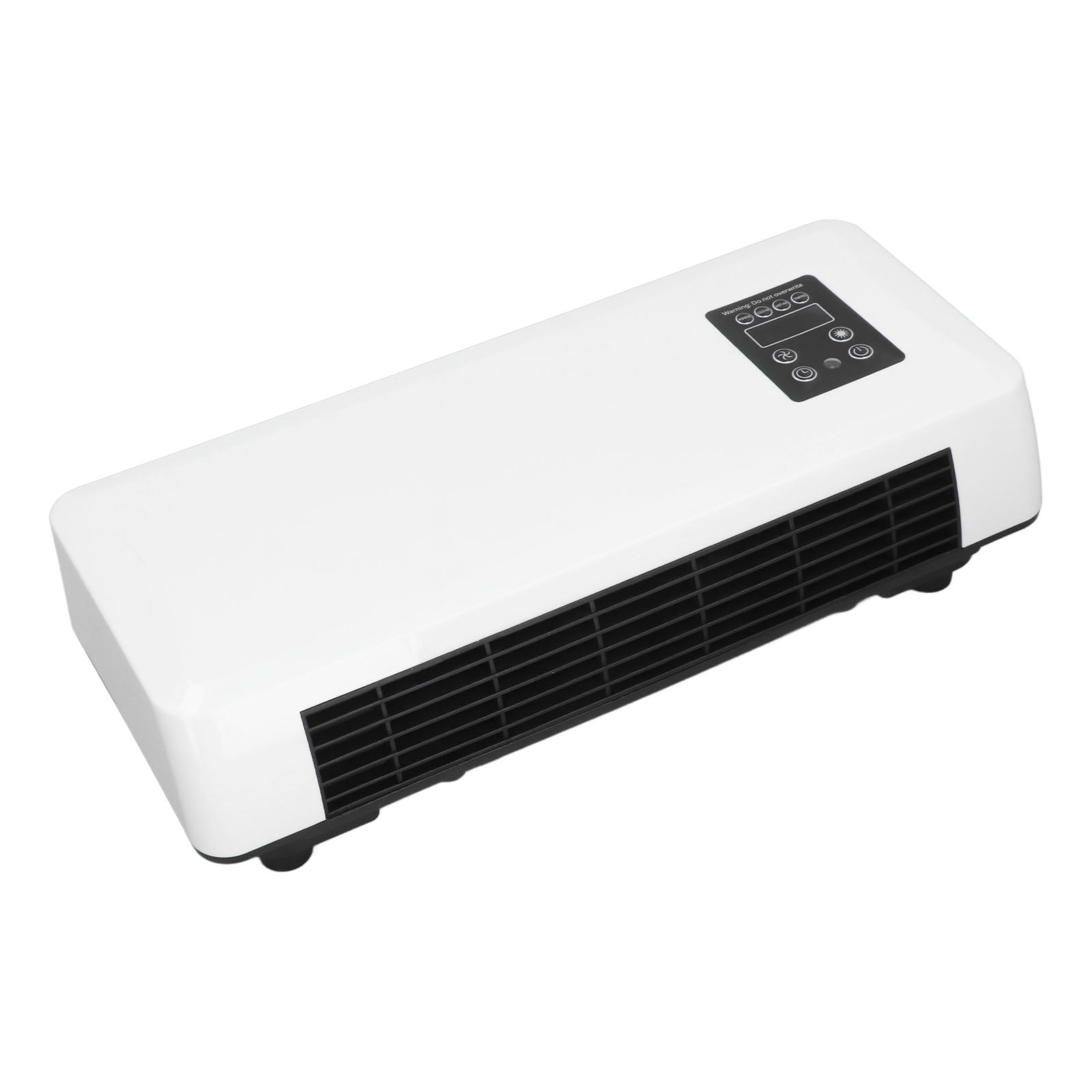 Wall Mounted Air Heater, Portable Ductless Wall Air Conditioner Wide Angles Mobile Small Air Cooling Heating Fan with Tower Rack, Remote Control and Touch Control Panel for Bedroom