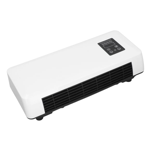 Wall Mounted Air Heater, Portable Ductless Wall Air Conditioner Wide Angles Mobile Small Air Cooling Heating Fan with Tower Rack, Remote Control and Touch Control Panel for Bedroom