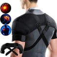 thumbnail image 3 of EIGTHTAIL Double Shoulder Brace for Women & Men Shoulder Pain Relief Double Shoulder Support Adjustable Shoulder Brace for Rotator Cuff Frozen Shoulder AC Joint Pain Relief Shoulder Wrap, 3 of 11
