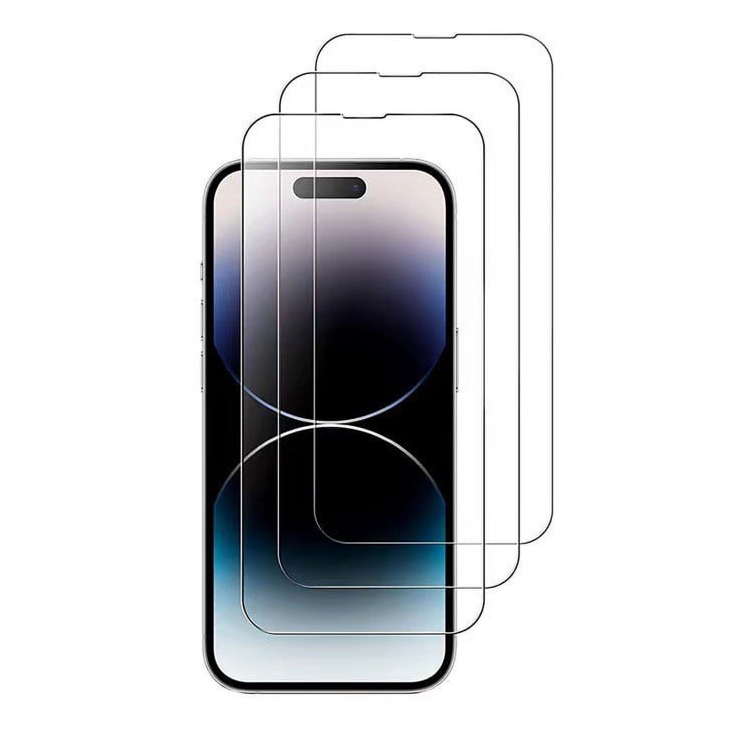 Pack - For iPhone 15 Pro max tempered glass screen protector