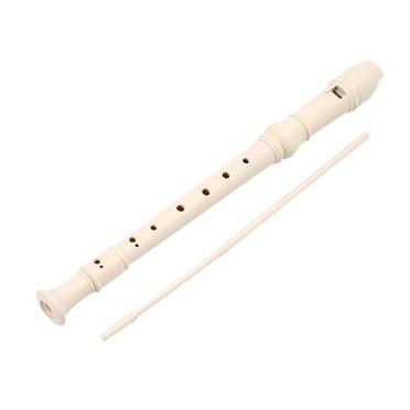 8 Hole Soprano Recorder Instrument High C Tone Flute Soprano Recorder Clarinet With Cleaning Stick Wooden For Beginners G Fingering C Key Recorder Instrument