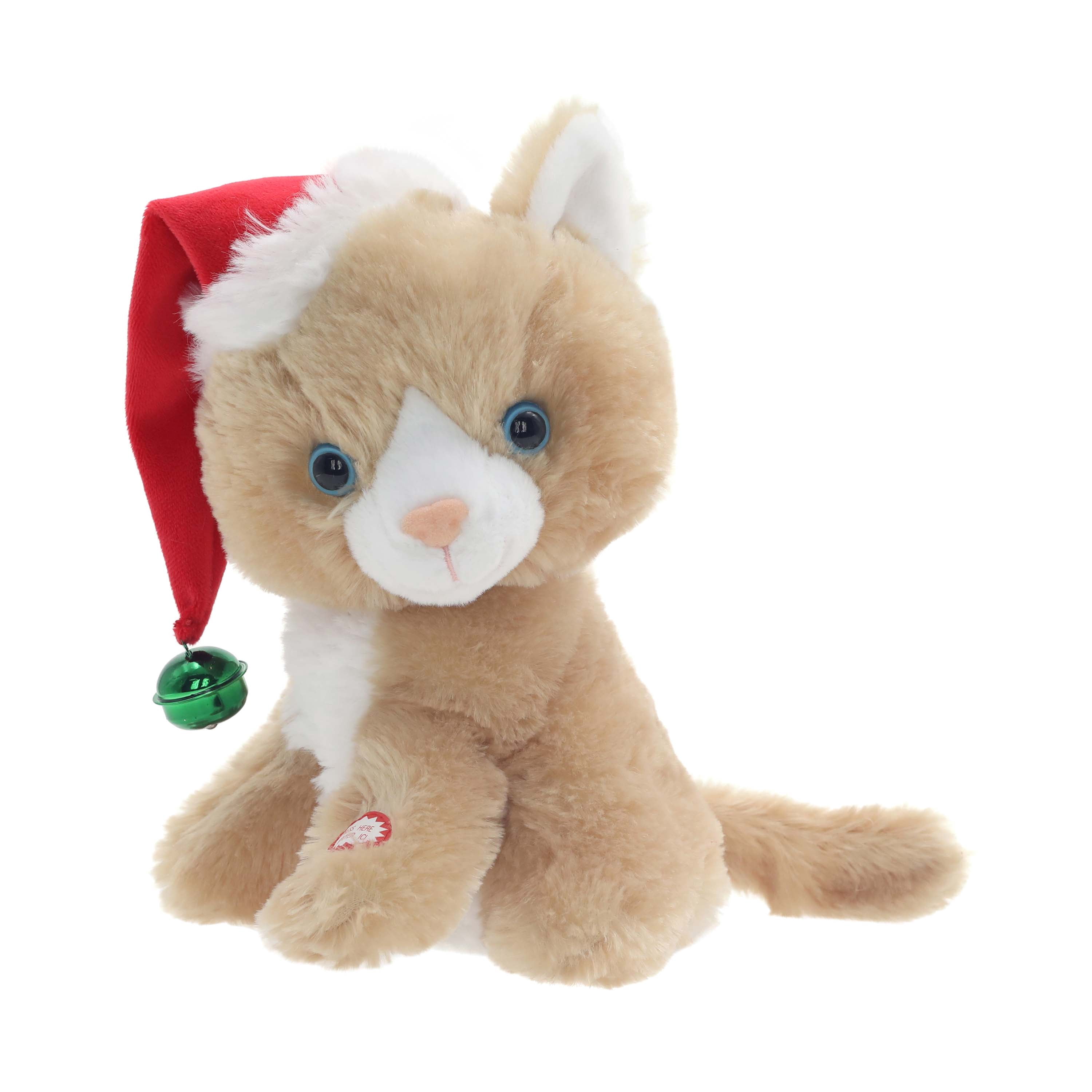 Holiday Time Animated Silly Wild Brown Cat