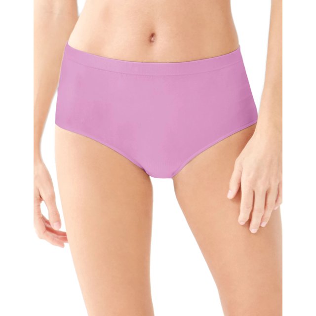 Bali Comfort Revolution Womens Microfiber Seamless Brief - Best-Seller, 6/7
