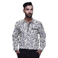 thumbnail image 1 of BESTMAN Chemise Habillée Décontractée pour Homme à Manches Longues, Coupe Ajustée, en Coton, à Boutons, 1 of 5