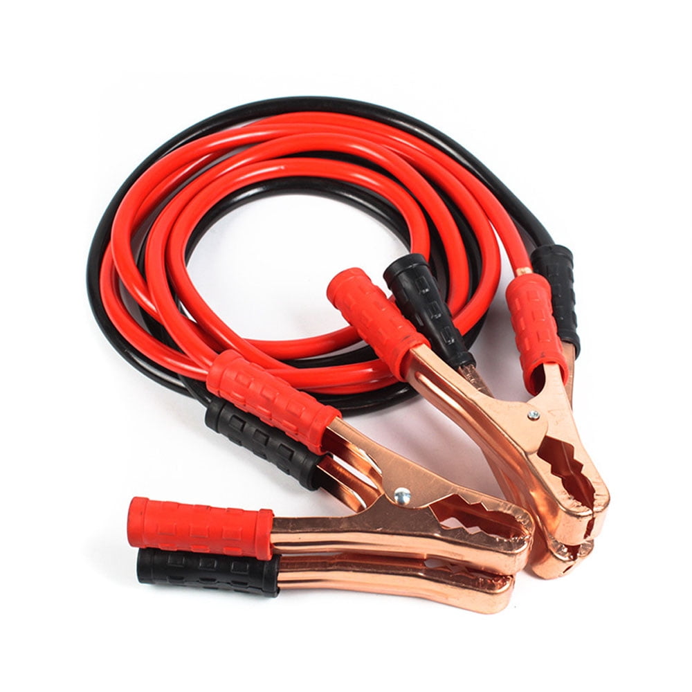 Yeacher 2pcs Heavy Duty Car Battery Jump Cables 1000AMP 2M Jump Leads Boosters Cables with
