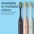 thumbnail image 4 of Philips One by Sonicare Battery Toothbrush, Midnight, HY1100, 4 of 8