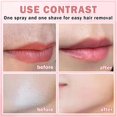 thumbnail image 3 of IONSGAKO Hair Identifier Spray for Face Shaving Skin Body Hair Identifying Spray for Dermaplaning Spray Moisturizing and Skin Care Face Shaving Dermaplaner Spray with Razors for Women, 3 of 7