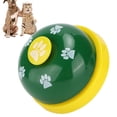 thumbnail image 4 of Pet Bell, Dog  Equipment Dog Potty Training Bell Dog Buttons For Communication Pet Training Bells Dog Doorbells  For Home Pet Shop For Dog Cat Yellow Base And Green Cover, 4 of 8