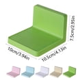 thumbnail image 2 of Floating Wall Shelf Rack for Living Room Kitchen and Bathroom with Hanging Design White Edges and Self-Hang System, 2 of 5