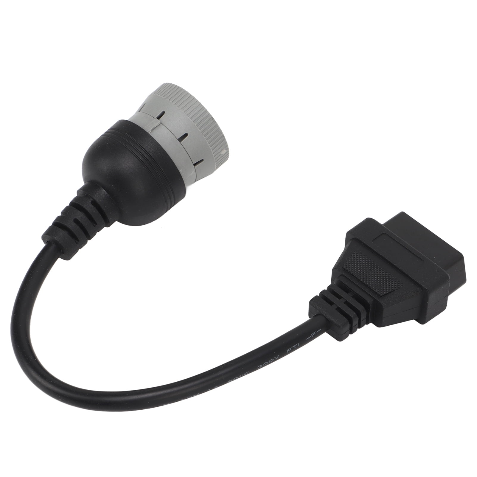 OBD1 à OBD2 Câble de Diagnostic, Haute Résistance Scanner Diagnostic Adaptateur Stable Transmission 6Pin à 16PIN pour J1708